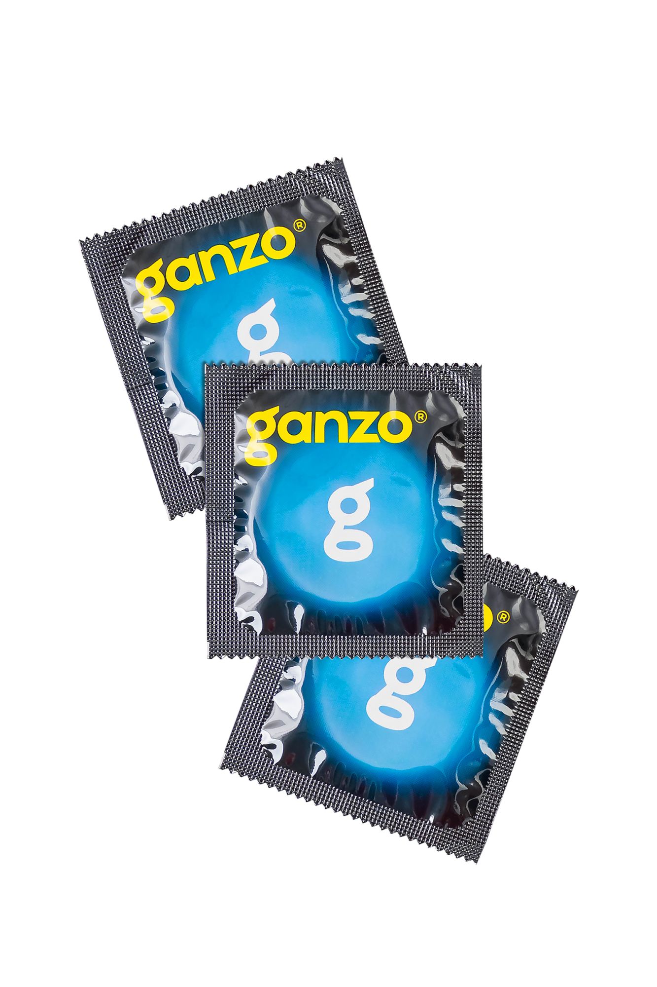 презервативы  ganzo xxl увеличенные, латекс, 19 см, 5,5 см, 3 шт. в 