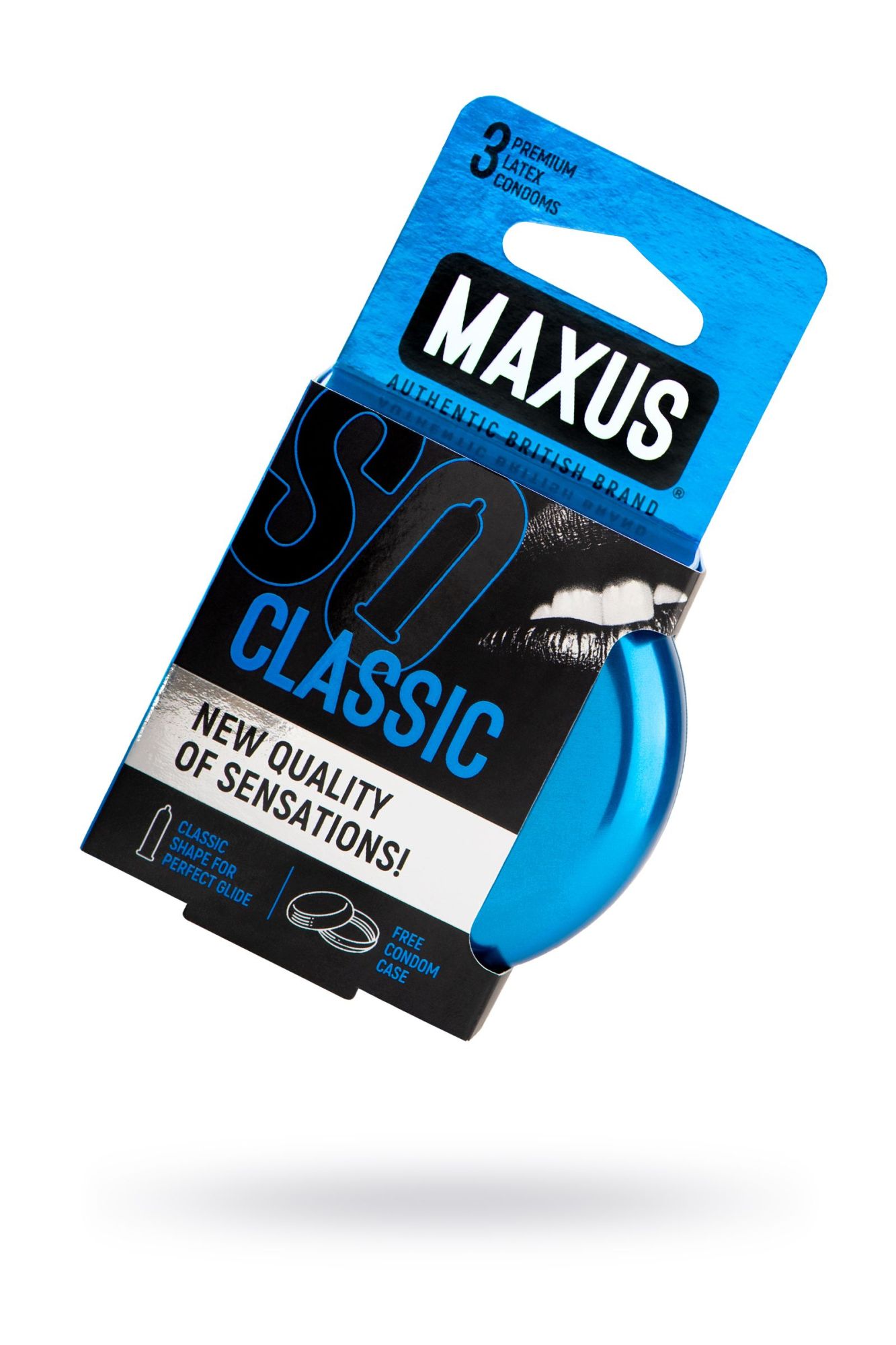 презервативы maxus, классические, латекс, железный кейс, 18 см, 5,3 см, 3 шт. в 
