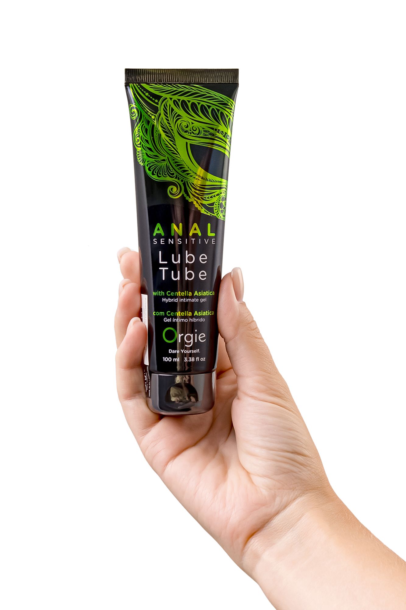 анальный гель orgie lube tube anal sensitive, гибридная основа, с гиауроновой кислотой, 100 мл в 