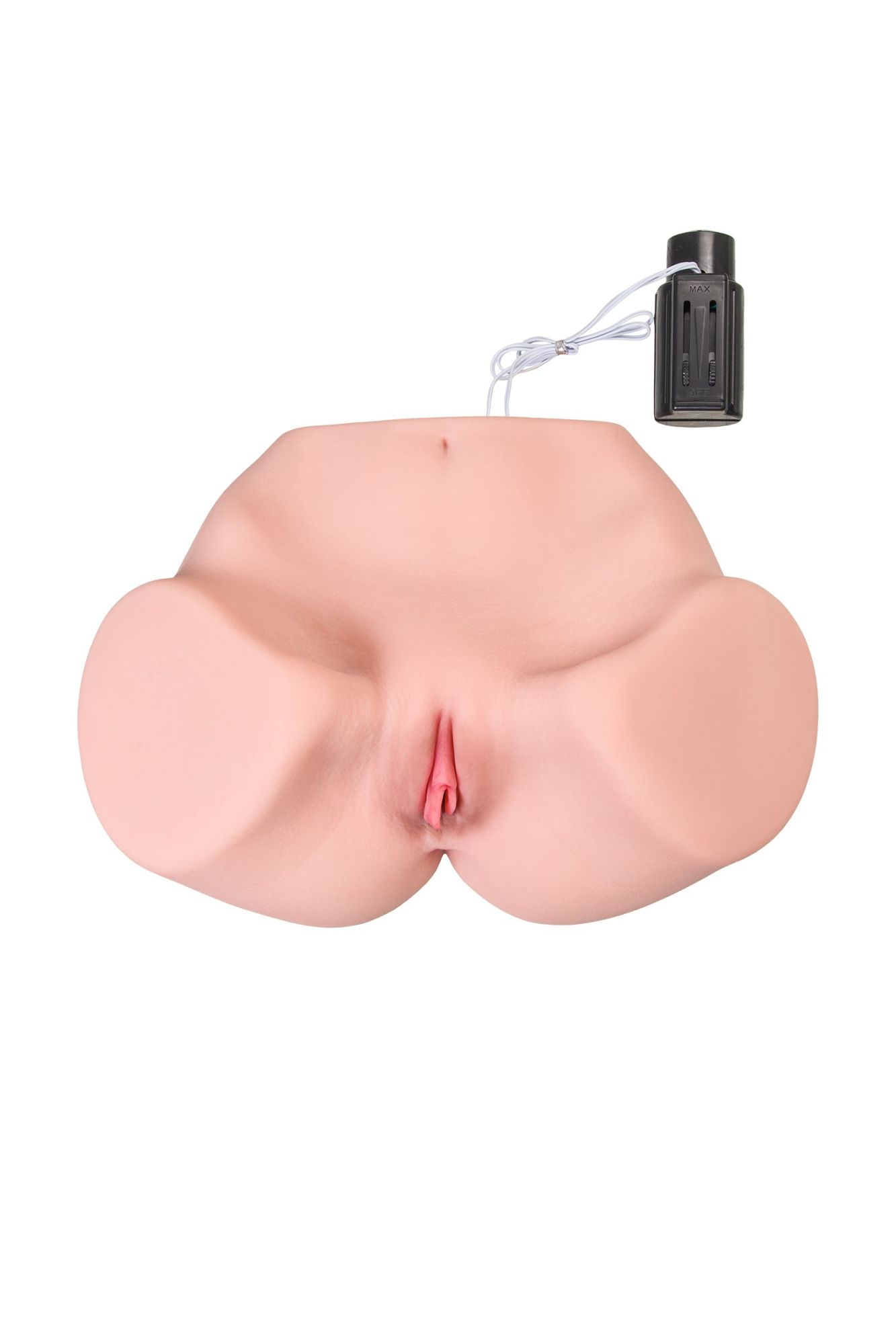 мастурбатор реалистичный с вибрацией kokos maria onahole real vagina 003, tpr, телесный, 36,5 см в 