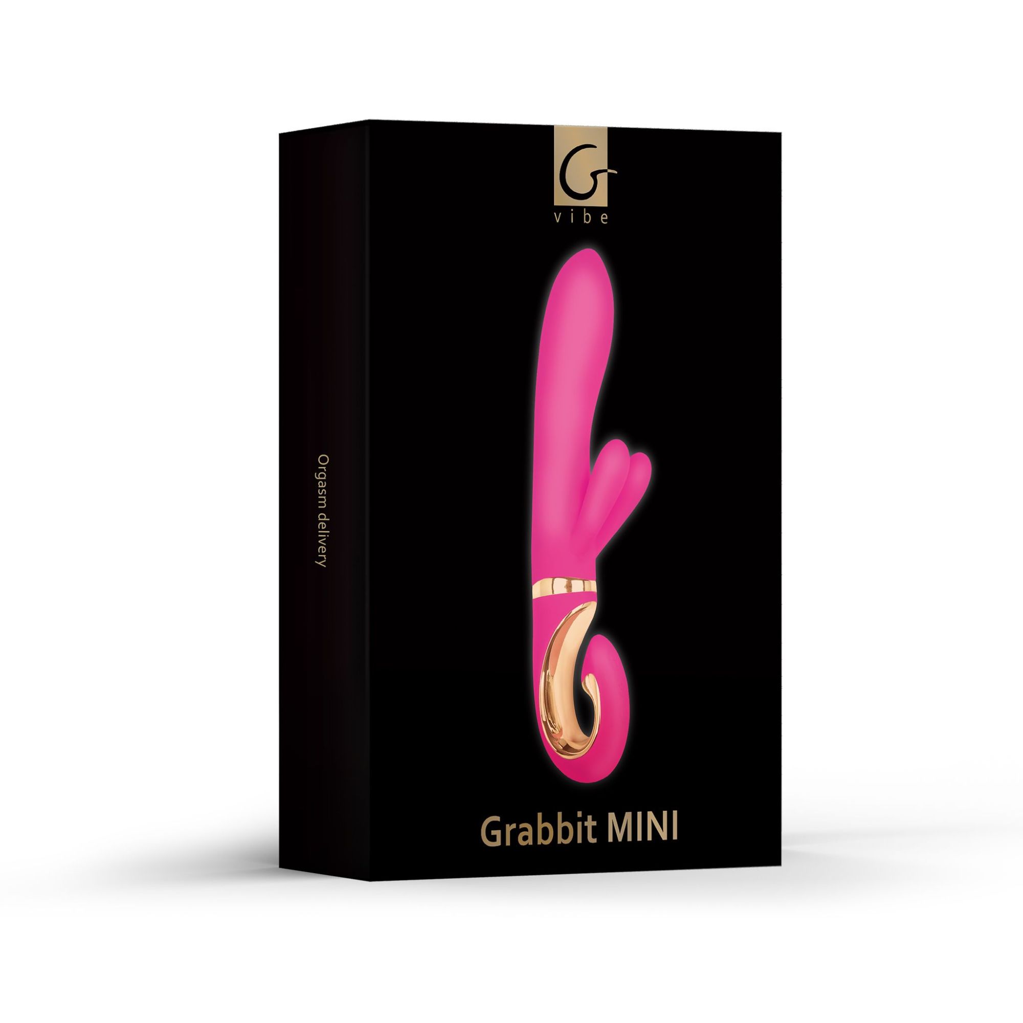 вибромассажер gvibe grabbit mini для клитора и точки g, с тремя моторами, розовый в 