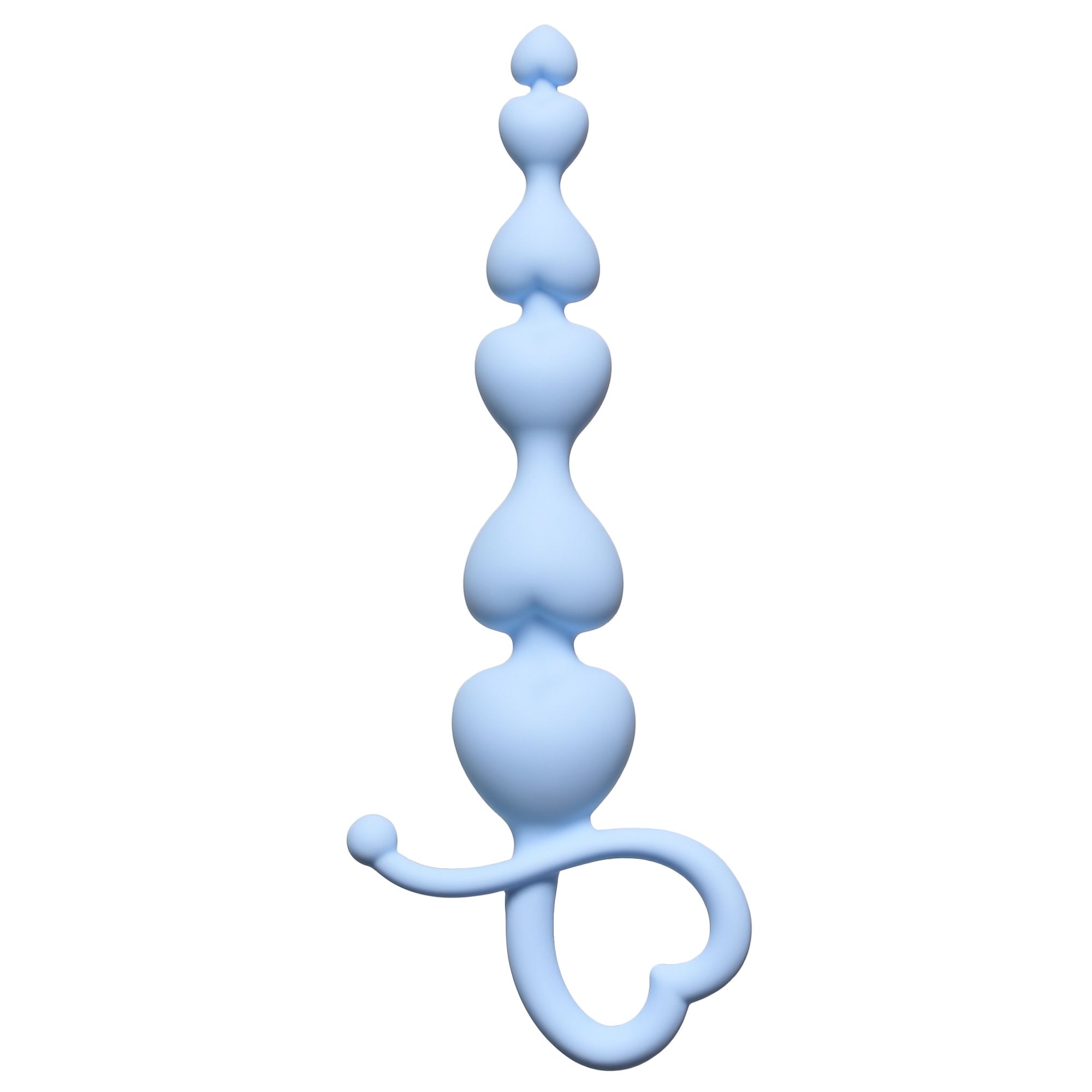 анальная цепочка begginers beads blue 4102-02lola в 