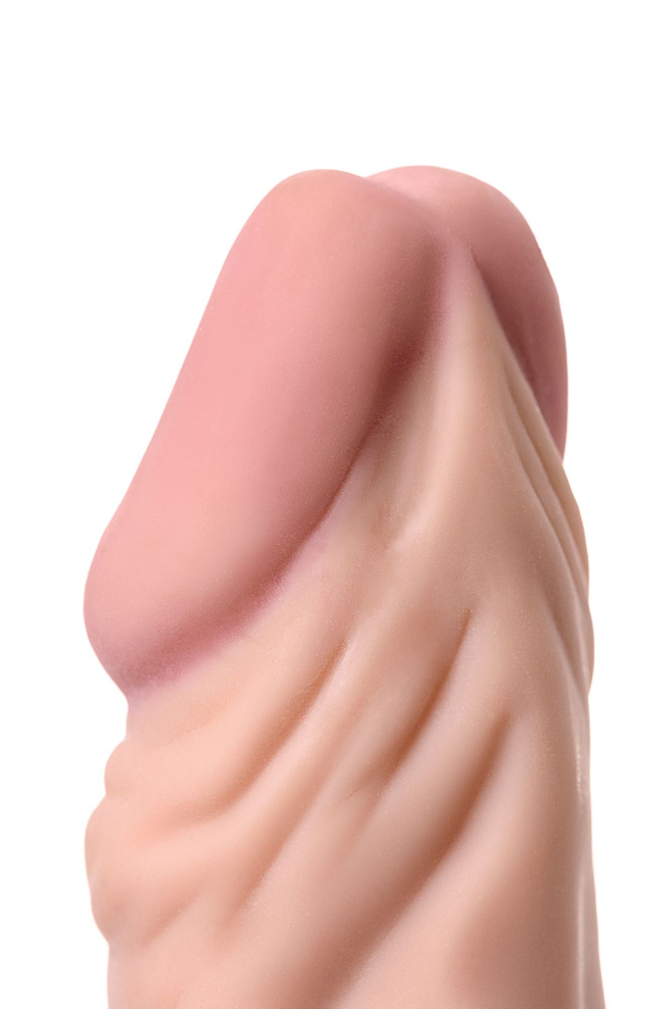 реалистичный вибратор toyfa  a-toys toron, tpe, телесный, 21 см в 