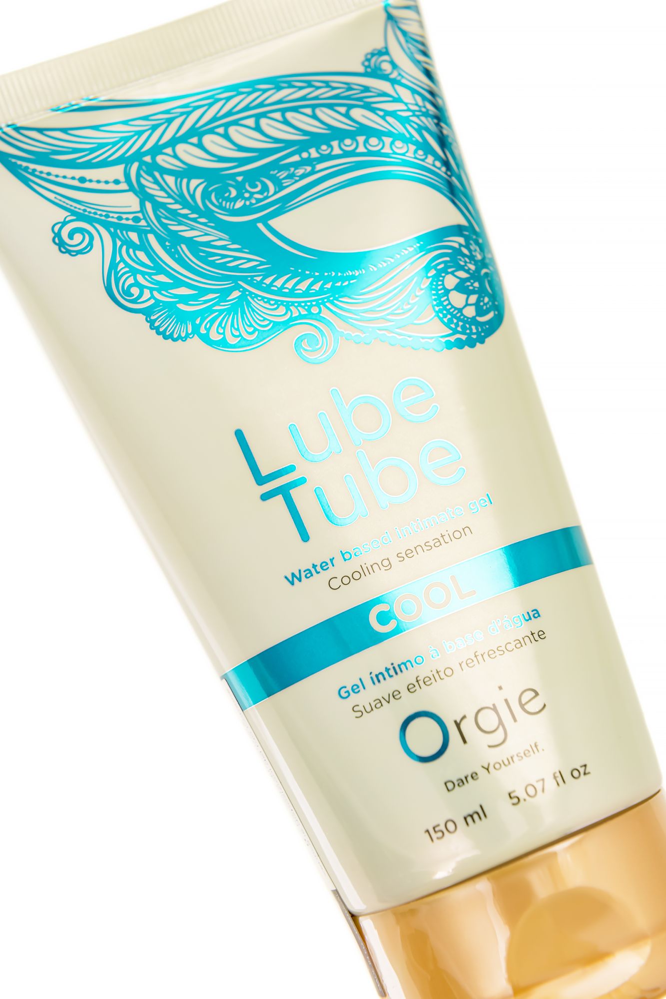 интимный гель orgie lube tube cool, водная основа, с охлаждающим эффектом, 150 мл в 