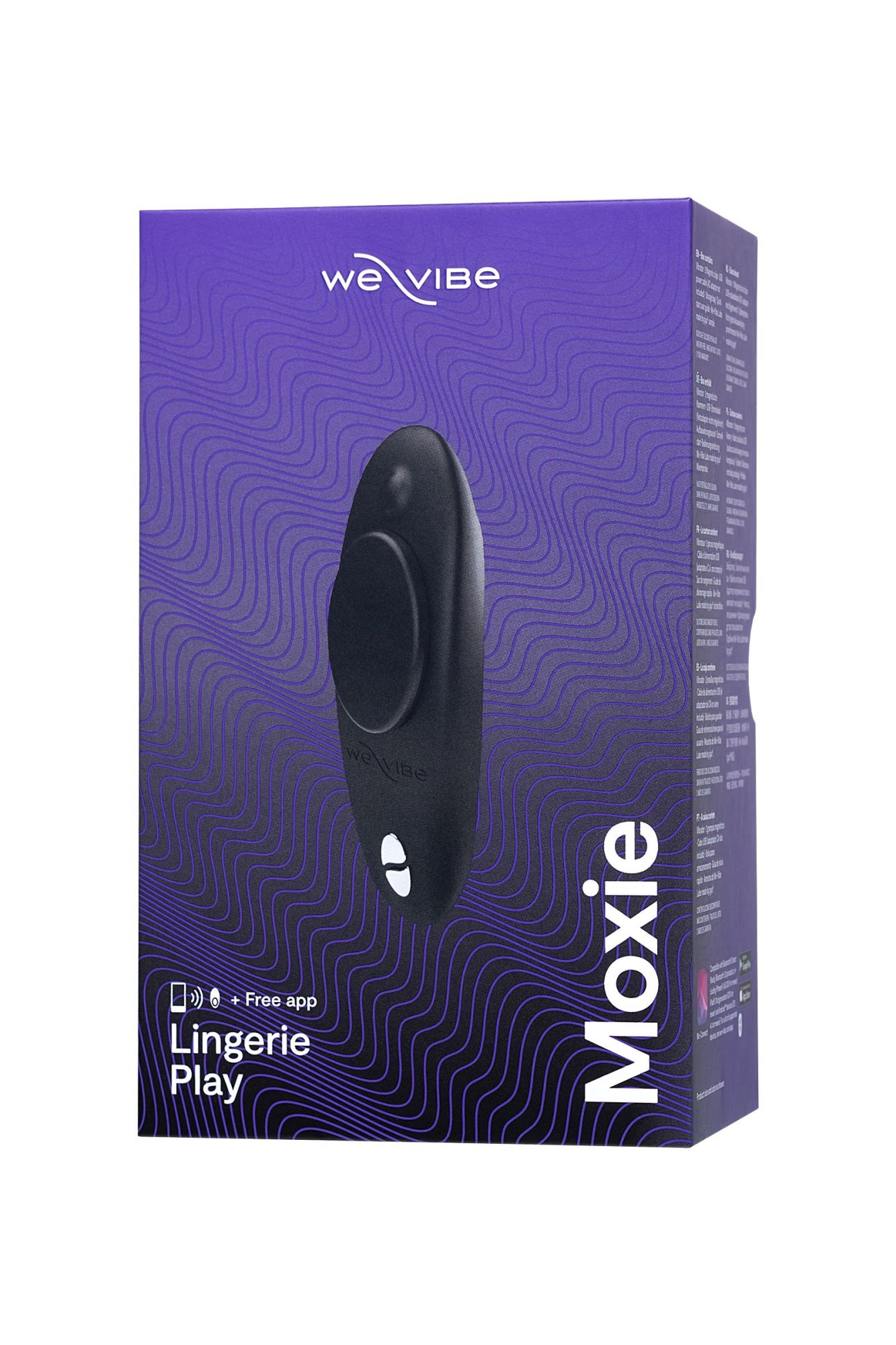 клиторальный стимулятор we-vibe moxie силикон, черный, 9,2 см в 