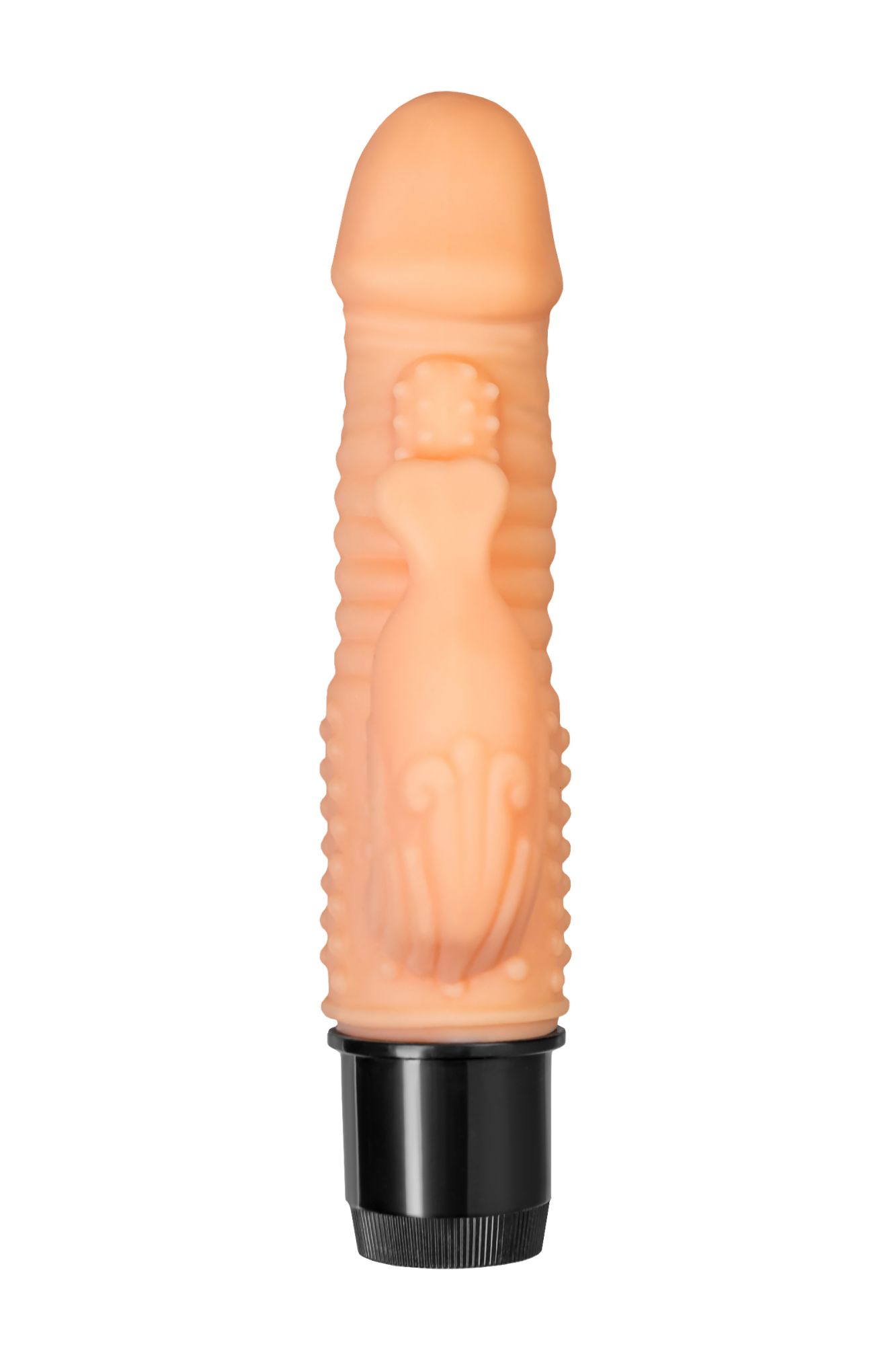 реалистичный вибратор toyfa  a-toys fand, tpe, телесный, 17,5 см в 