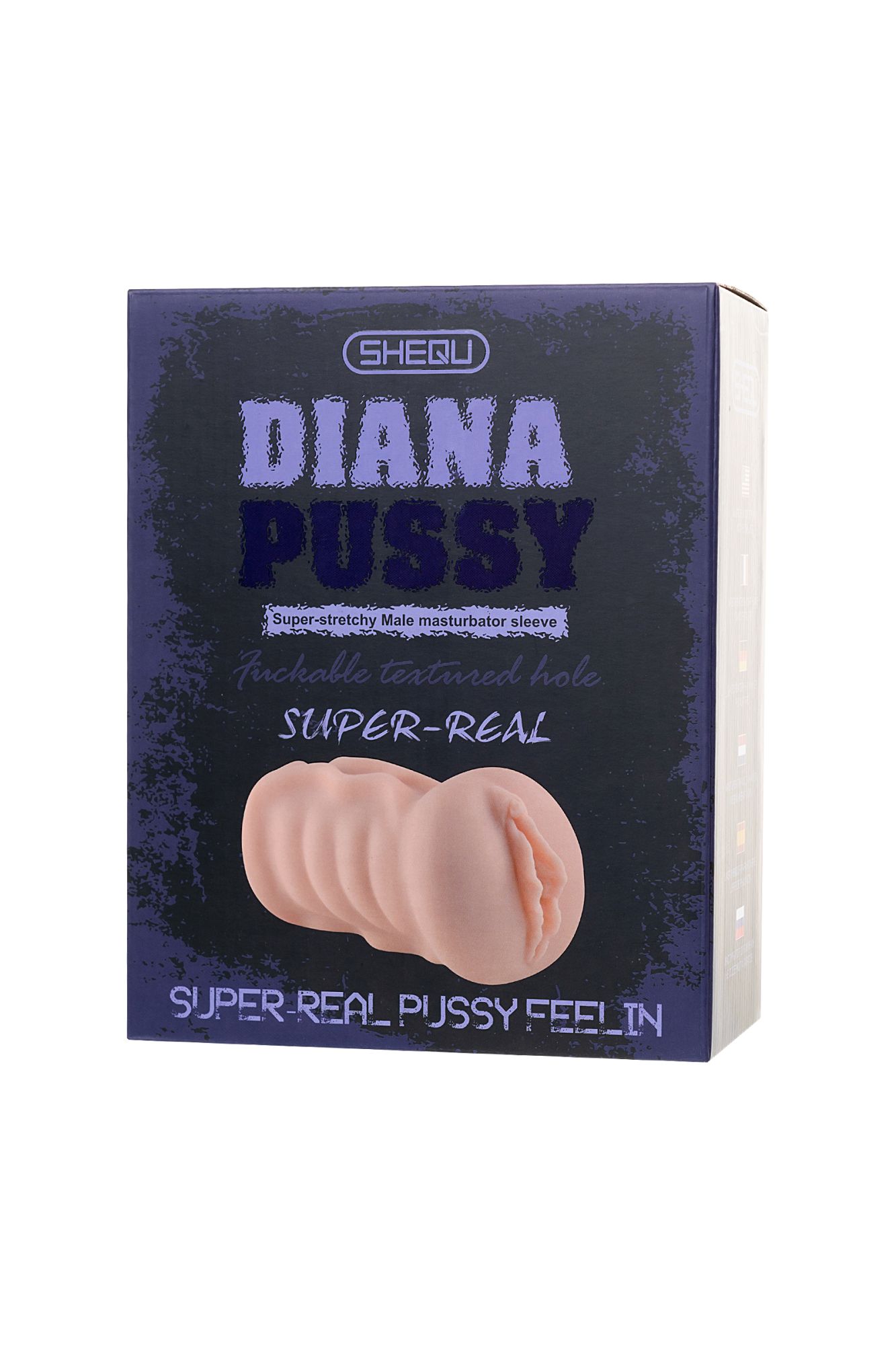 мастурбатор реалистичный вагина diana, xise, tpr, телесный, 16.5 см. в 