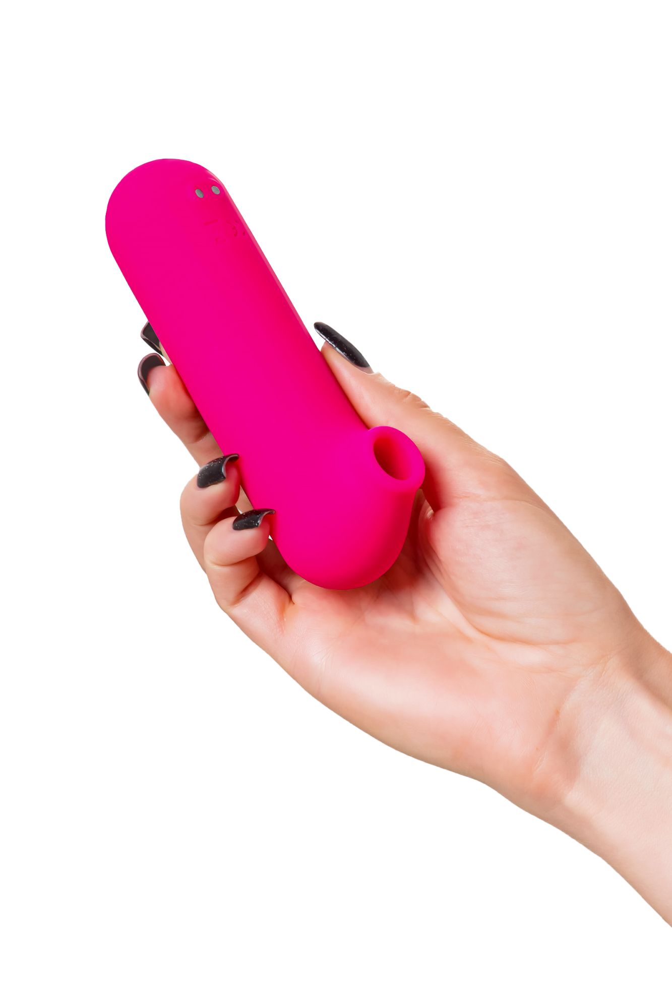 вакуум-волновой стимулятор eroteq molette, силикон, розовый, 13 см в 
