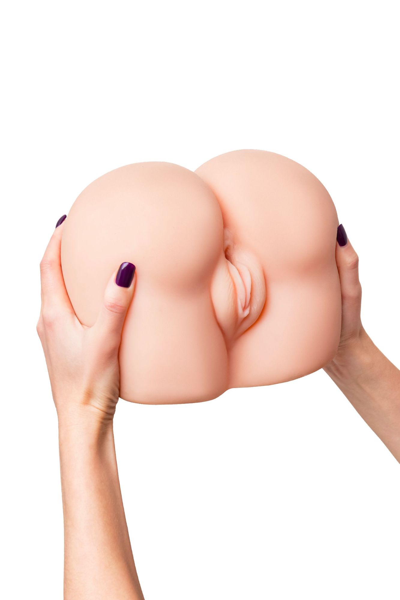 мастурбатор реалистичный juicy pussy amanda, tpe, телесный, 22 см в 