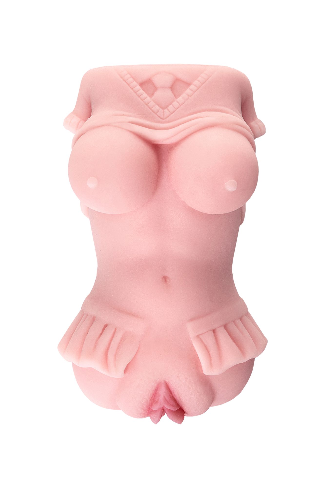 мастурбатор реалистичный toyfa juicy pussy little flower, tpe, телесный, 11,5 см в 