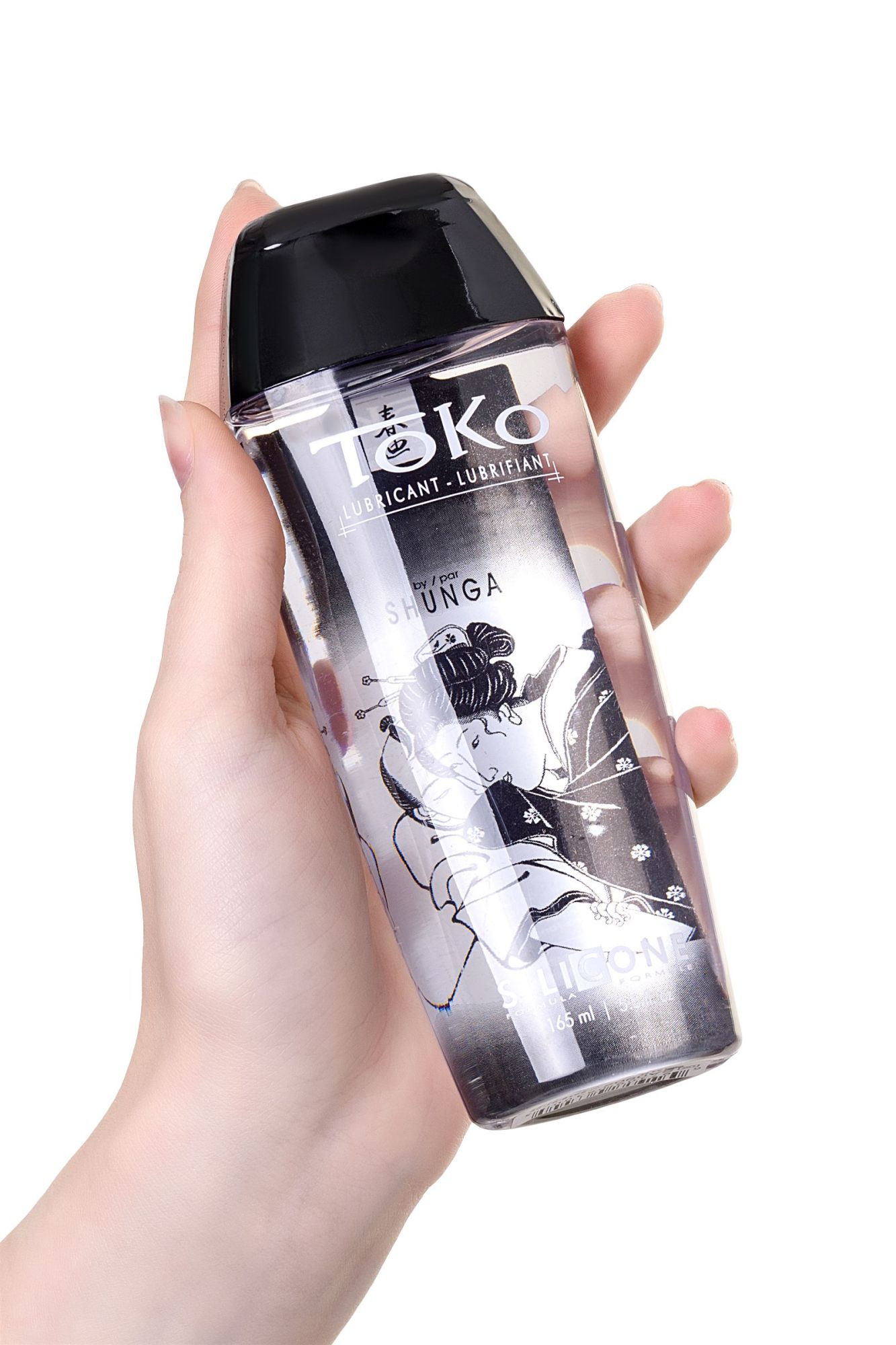 лубрикант shunga toko silicone на силиконовой основе, длительное скольжение, 165 мл в 