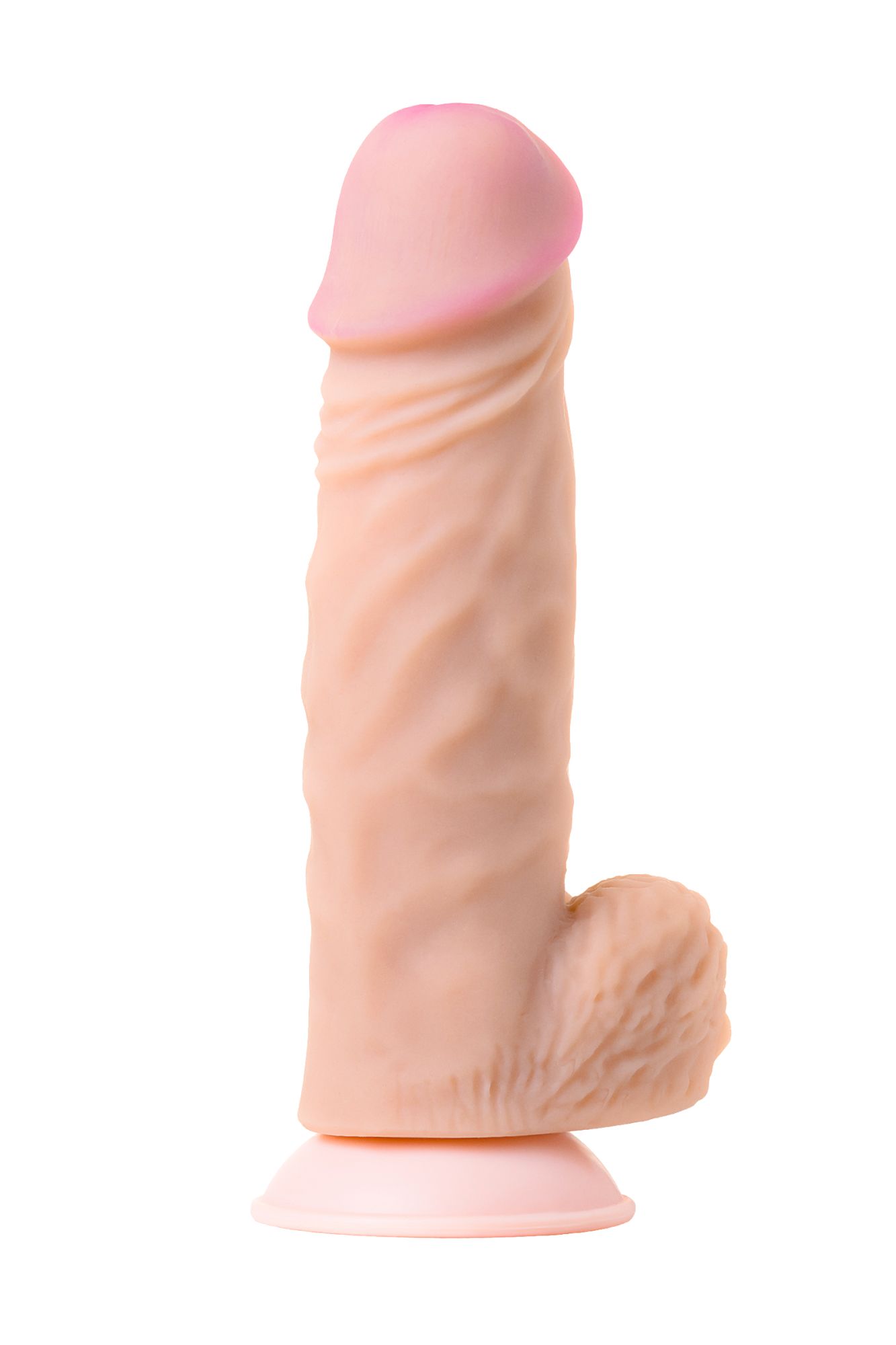 фаллоимитатор-гигант lovetoy, реалистичный, neoskin, телесный, 24,5 см, ø 6,7 см в 