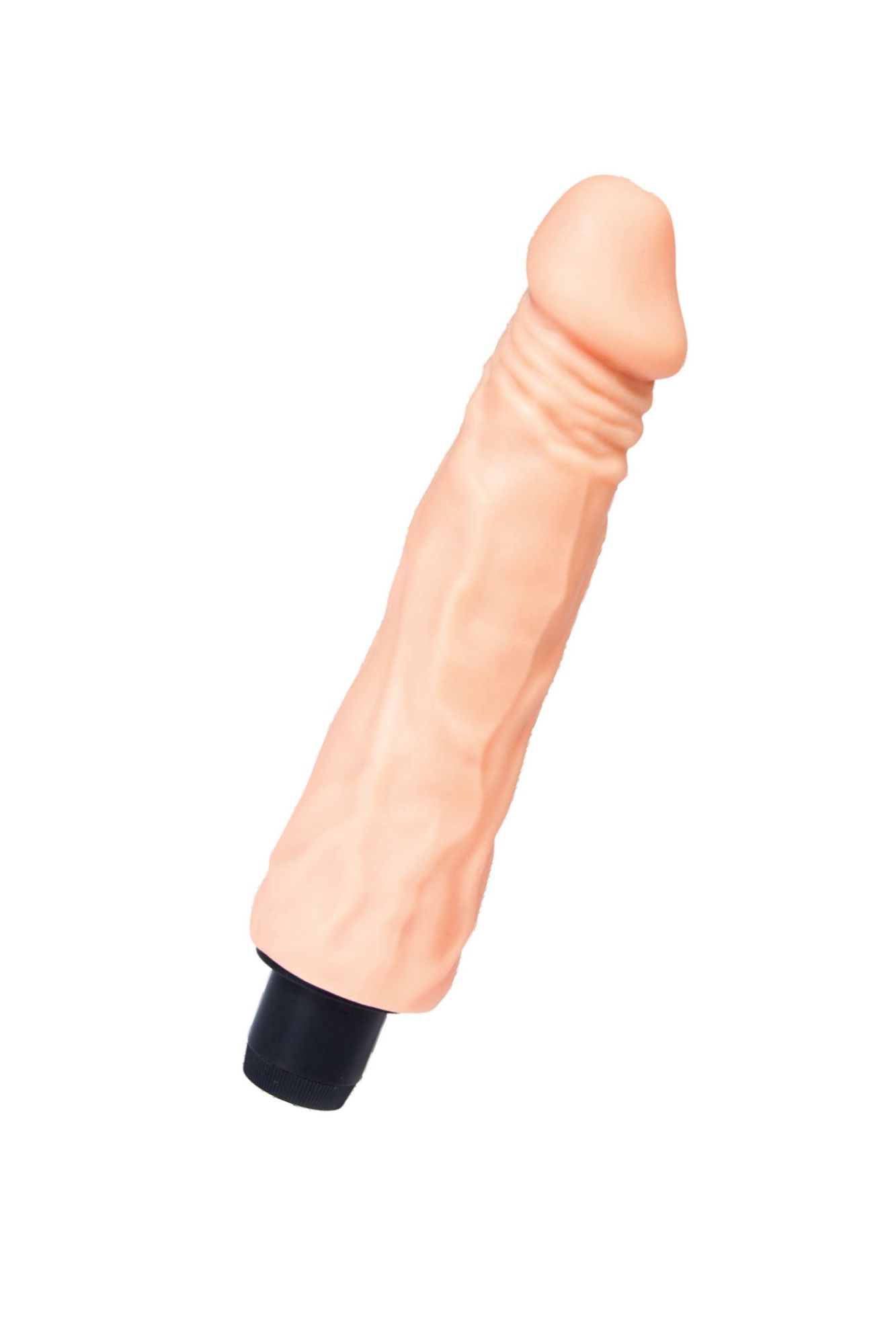 реалистичный вибратор toyfa a-toys hook, tpe, телесный, 23 см в 