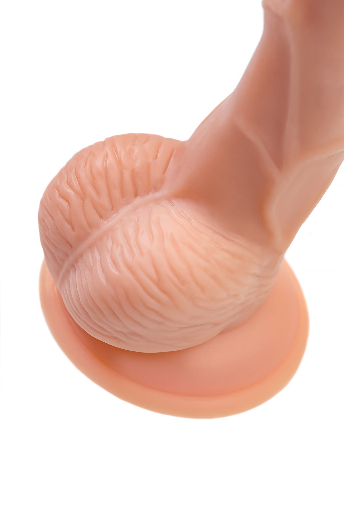 реалистичный фаллоимитатор realstick nude rolo, pvc, телесный, 17 см в 