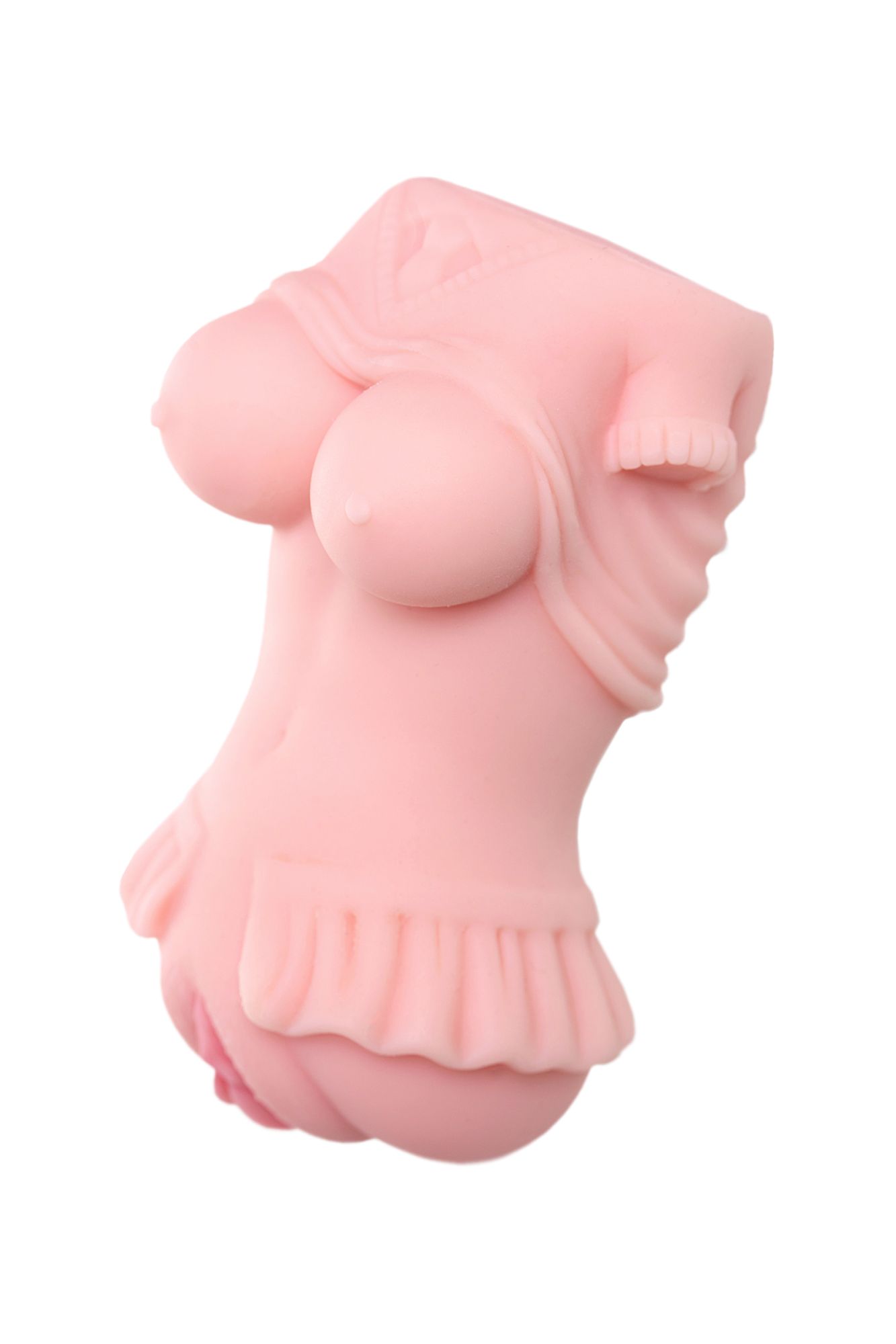мастурбатор реалистичный toyfa juicy pussy little flower, tpe, телесный, 11,5 см в 