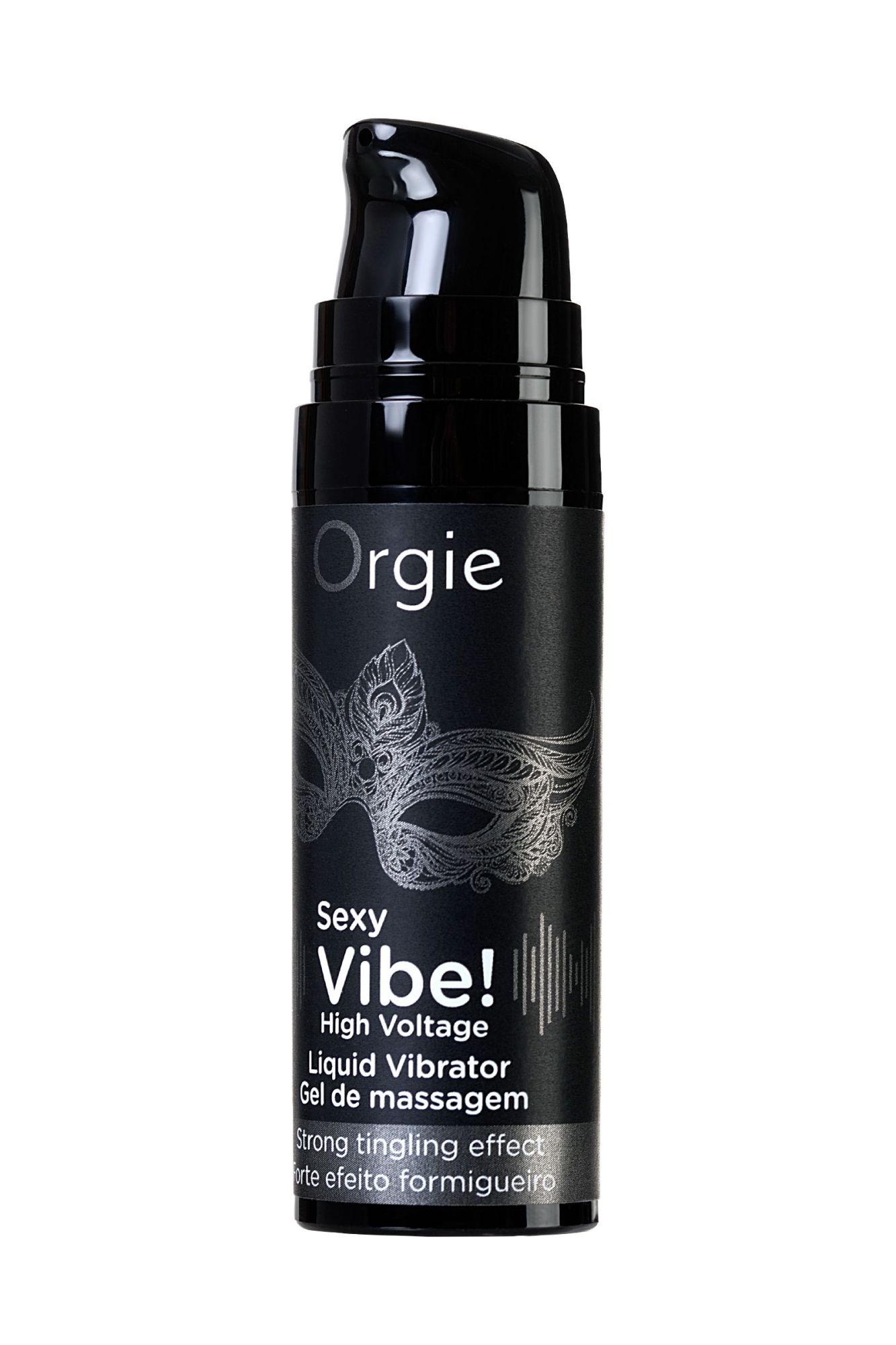 гель для массажа orgie sexy vibe high voltage с усиленным эффектом вибрации, 15 мл в 