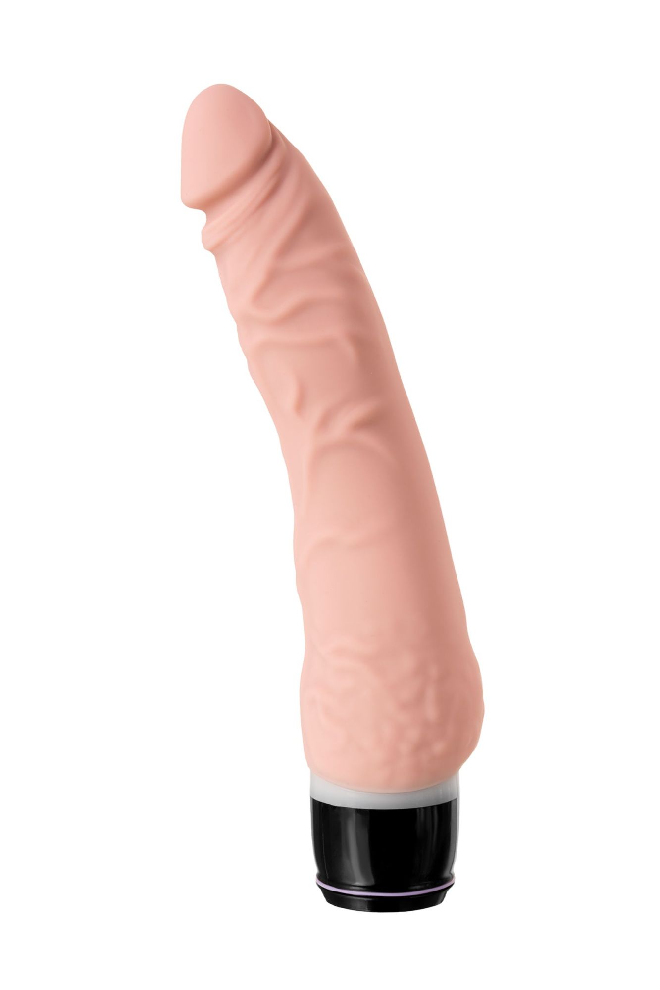 реалистичный вибратор toyfa  a-toys akin, силикон, телесный, 20,2 см в 