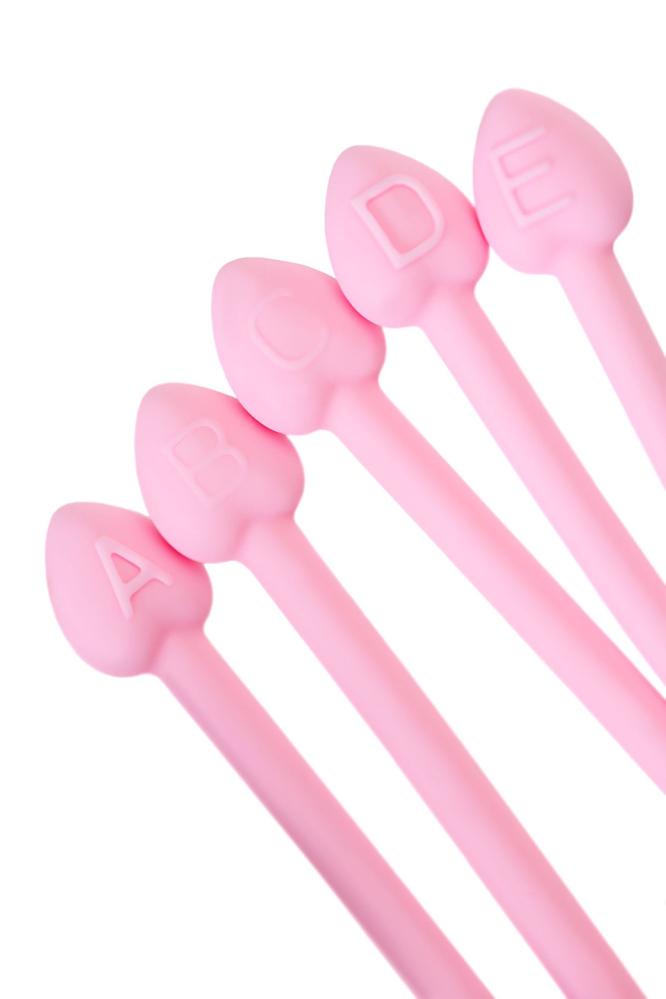 набор вагинальных шариков flovetta by toyfa tulips, силикон, розовый, 5,3 см в 