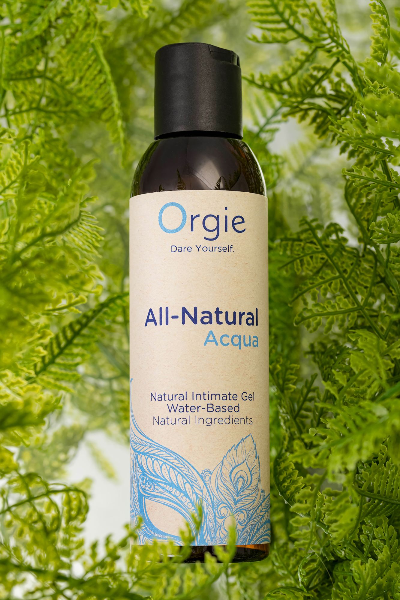 интимный гель orgie all - natural acqua на водной основе, 150 мл в 