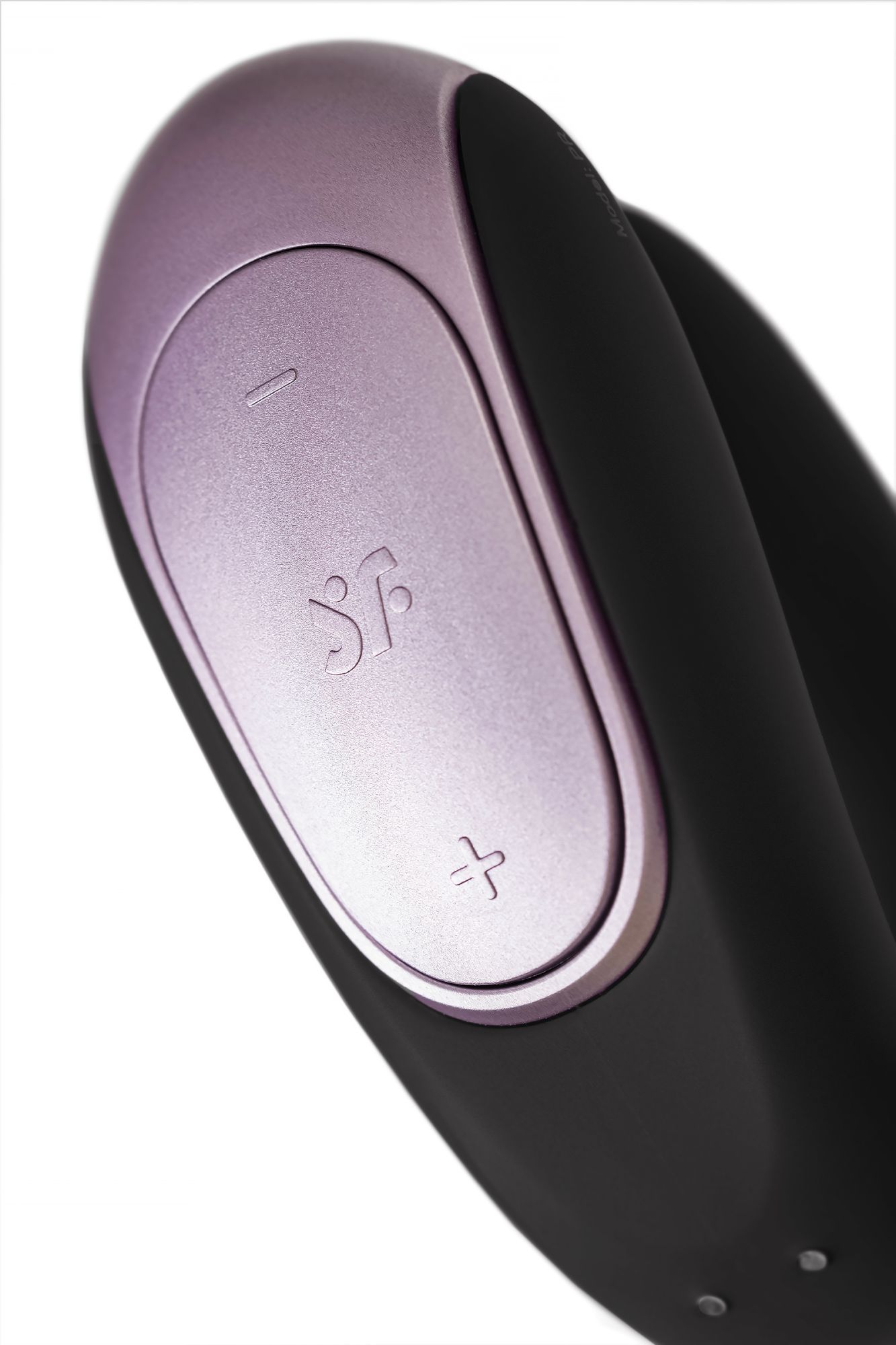 многофункциональный стимулятор для пар satisfyer partner double fun, силикон, черный, 9 см в 