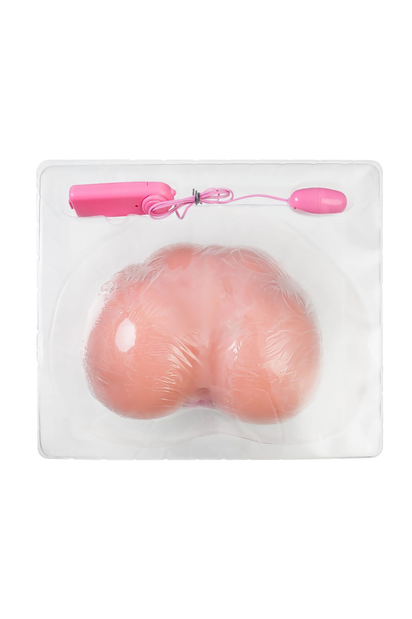 мастурбатор реалистичный toyfa juicy pussy sophie с вибрацией, вагина и анус, tpr, телесный, 17 см в 