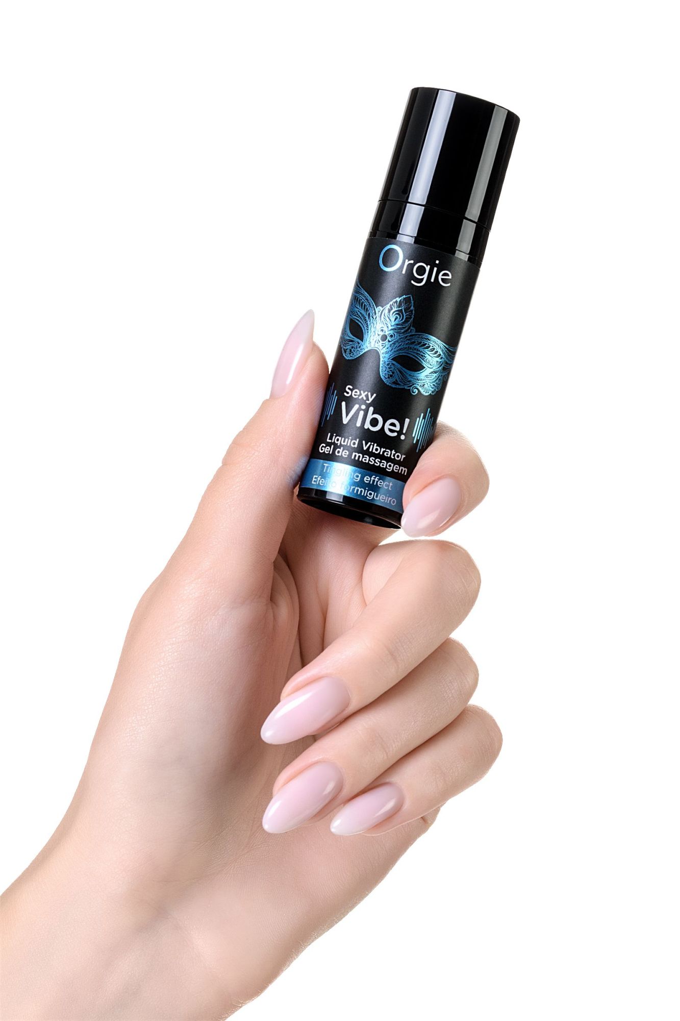 гель для массажа orgie sexy vibe liquid vibrator с эффектом вибрации, 15 мл в 