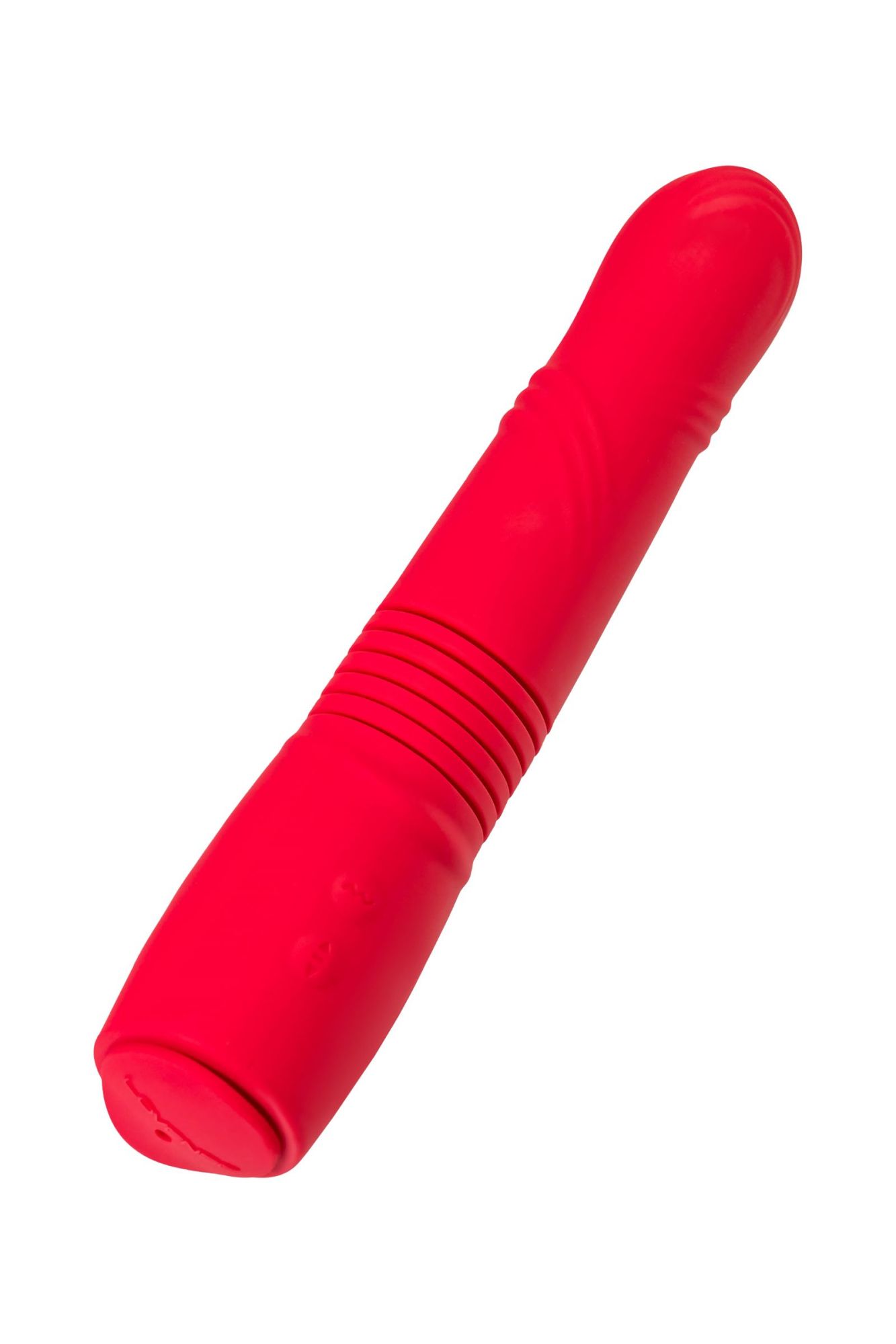 пульсатор gravity lovense tpe, красный, силикон, 25,9 см в 
